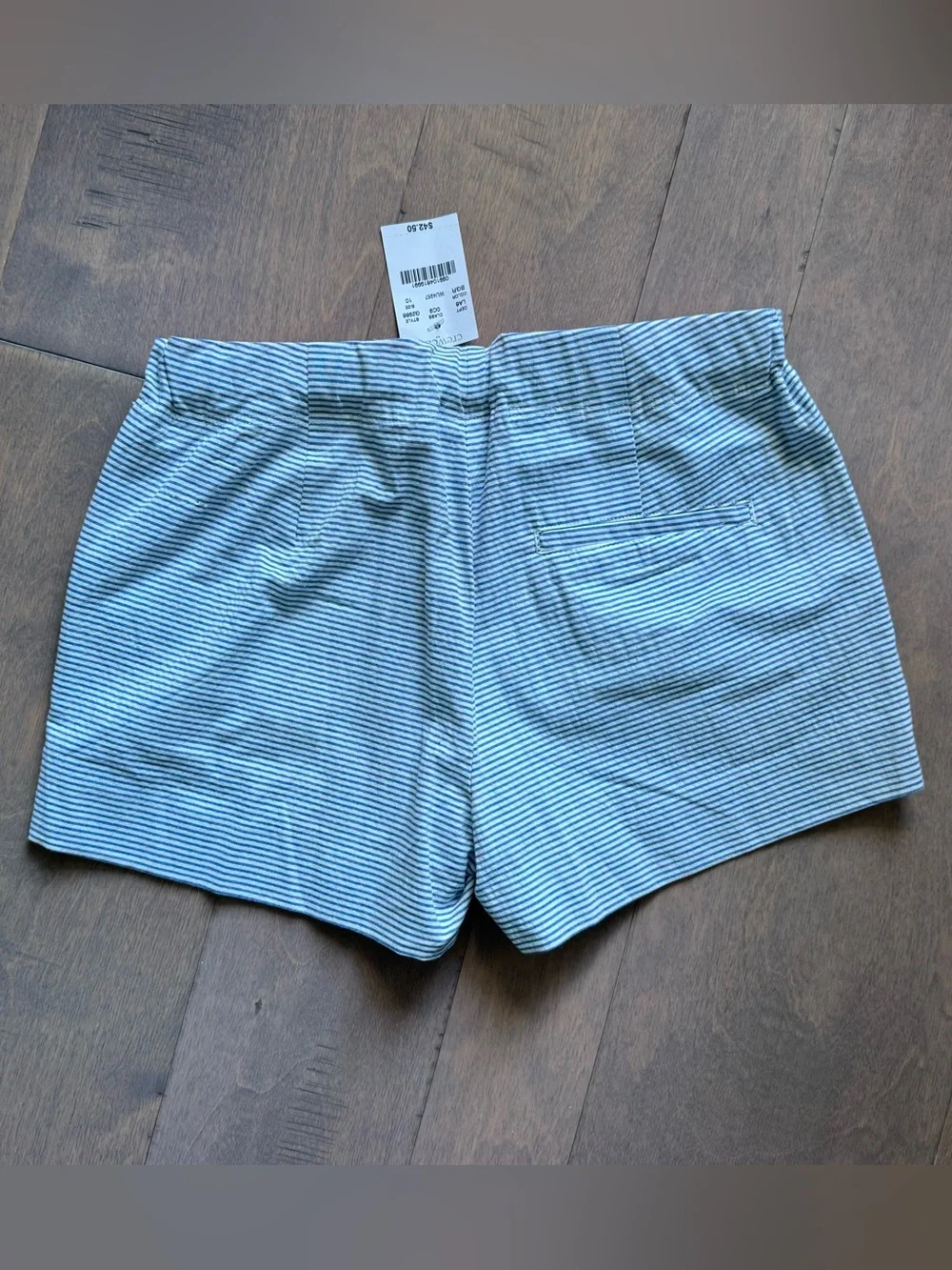 NWT Crewcuts Girls' Seersucker Shorts